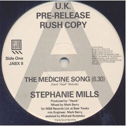 Stephanie Mills The Medicine Song USED VINYL 12INCH 45 RPM PROMO