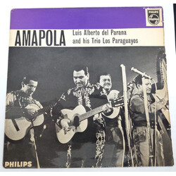 Luis Alberto del Parana y Los Paraguayos Amapola USED VINYL 7INCH 45 RPM EP