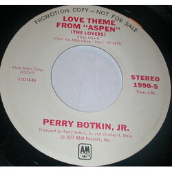 Perry Botkin Jr. Love Theme From "Aspen" (The Lovers) Vinyl 7" USED
