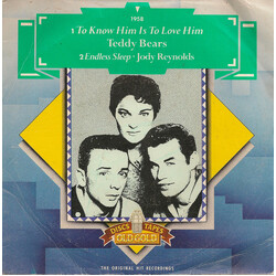 The Teddy Bears / Jody Reynolds To Know Him Is To Love Him / Endless Sleep USED VINYL 7INCH SINGLE