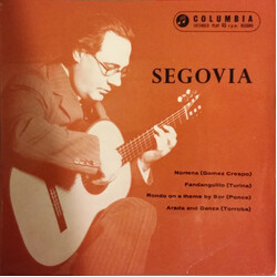 Andrés Segovia Segovia USED VINYL 7INCH 45 RPM EP REISSUE