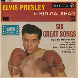 Elvis Presley / The Jordanaires Kid Galahad USED VINYL 7INCH 45 RPM EP