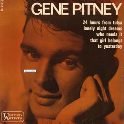 Gene Pitney 24 Hours From Tulsa Vinyl 7" USED