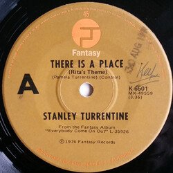 Stanley Turrentine There Is A Place (Rita's Theme) USED VINYL 7INCH 45 RPM SINGLE