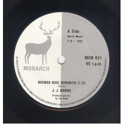 J. J. Barrie Buenos Dias Senorita Vinyl 7" USED