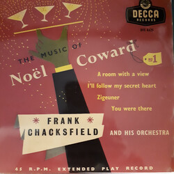 Frank Chacksfield & His Orchestra The Music Of Noel Coward No.1 USED VINYL 7INCH 45 RPM EP
