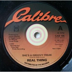 The Real Thing She's A Groovy Freak VINYL 7" USED