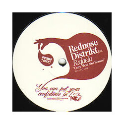 Rednose Distrikt Crazy About Your Woman USED VINYL 12INCH 45 RPM SINGLE SIDED LIMITED EDITION PROMO