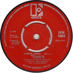 The Doors Wishful Sinful USED VINYL 7INCH SINGLE 45 RPM