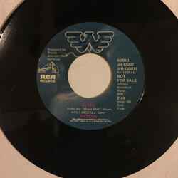 Waylon Jennings Clyde USED VINYL 7INCH 45 RPM SINGLE PROMO STEREO MONO