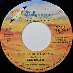 Lee Smith (35) A Letter To Mama USED VINYL 7INCH 45 RPM SINGLE