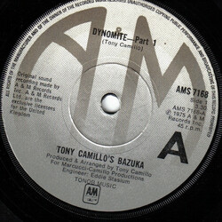 Tony Camillo's Bazuka Dynomite - Part I & Part II USED VINYL 7INCH 45 RPM SINGLE