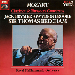 Wolfgang Amadeus Mozart / Jack Brymer / Gwydion Brooke / Sir Thomas Beecham / Royal Philharmonic Orchestra Clarinet & Bassoon Concertos Vinyl LP USED