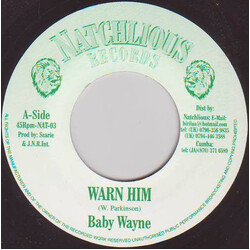 Baby Wayne Warn Him USED VINYL 7INCH 45 RPM