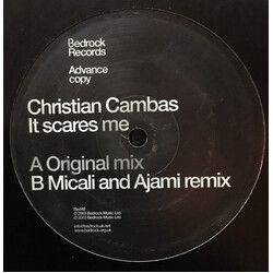 Christian Cambas It Scares Me USED VINYL 12INCH PROMO