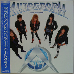 Autograph (2) Loud And Clear Vinyl LP USED