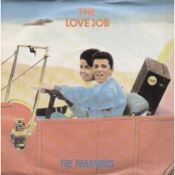 The Paranoids (2) The Love Job USED VINYL 7INCH 45 RPM