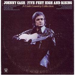Johnny Cash Five Feet High And Rising / A Cash Country Collection Vinyl LP USED