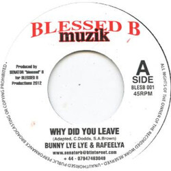 Bunny Lie Lie / Raphaelia Why Did You Leave USED VINYL 7INCH 45 RPM SINGLE