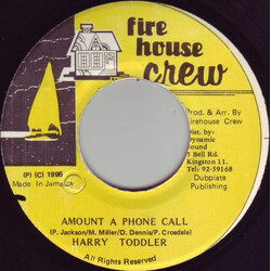 Harry Toddler Amount A Phone Call USED VINYL 7INCH 45 RPM