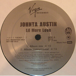 Johnta Austin Lil More Love USED VINYL 12INCH PROMO