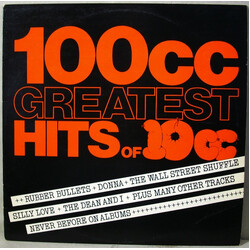 10cc 100cc - Greatest Hits Of 10cc Vinyl LP USED