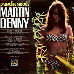 Martin Denny Paradise Moods Vinyl LP USED