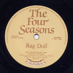The Four Seasons Rag Doll Vinyl 7" USED