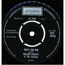 Wilson Pickett / The Falcons Billy The Kid Vinyl 7" USED