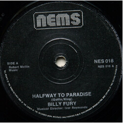 Billy Fury Halfway To Paradise USED VINYL 7INCH SINGLE