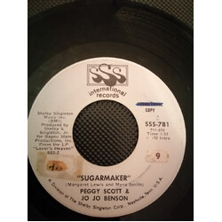 Peggy Scott & Jo Jo Benson Sugarmaker USED VINYL 7INCH 45 RPM PROMO