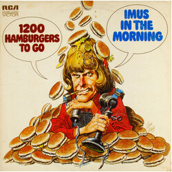 Imus In The Morning 1200 Hamburgers To Go Vinyl LP USED