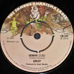 Greep Gemini USED VINYL 7INCH 45 RPM SINGLE