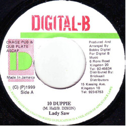 Lady Saw 10 Duppie USED VINYL 7INCH 45 RPM