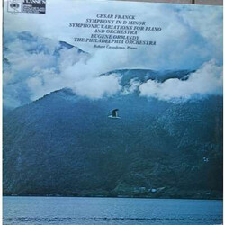 César Franck / Eugene Ormandy / The Philadelphia Orchestra / Robert Casadesus Symphony In D Minor - Symphonic Variations Vinyl LP USED