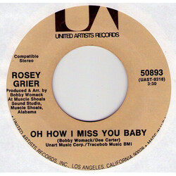 Roosevelt Grier Bring Back The Time / Oh How I Miss You Baby USED VINYL 7INCH 45 RPM