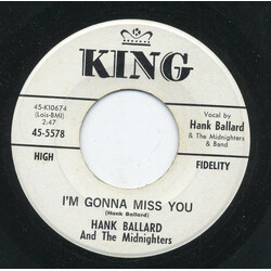Hank Ballard & The Midnighters I'm Gonna Miss You USED VINYL 7INCH 45 RPM