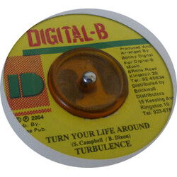 Turbulence (4) Turn Your Life Around / One For The Road Rhythm USED VINYL 7INCH 45 RPM