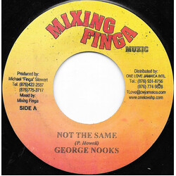 George Nooks / Ras Myrhdak Not The Same / For You USED VINYL 7INCH 45 RPM