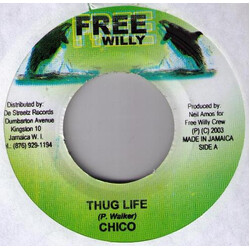 Chico (2) Thug Life USED VINYL 7INCH 45 RPM