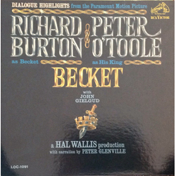Laurence Rosenthal Becket (Dialogue Highlights From The Paramount Film) Vinyl LP USED