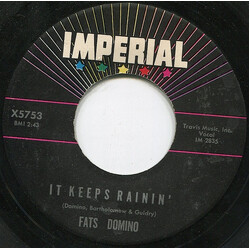 Fats Domino It Keeps Rainin' / I Just Cry USED VINYL 7INCH 45 RPM