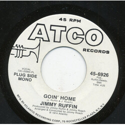 Jimmy Ruffin Goin' Home USED VINYL 7INCH 45 RPM SINGLE PROMO
