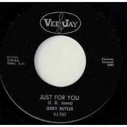 Jerry Butler Just For You / Believe In Me USED VINYL 7INCH 45 RPM SINGLE