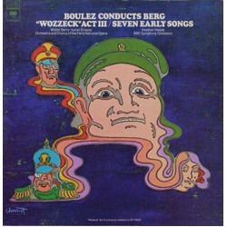 Pierre Boulez / Alban Berg "Wozzeck" Act III / Seven Early Songs Vinyl LP USED