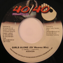 Assassin / Zumjay Girls Alone (QV Weaver Mix) / In God We Tust (QV Weaver Mix) USED VINYL 7INCH 45 RPM