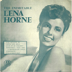 Lena Horne / Phil Moore And His Orchestra The Inimitable Lena Horne USED VINYL 7INCH 33 S RPM EP MONO