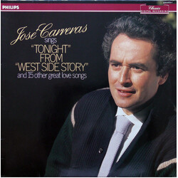 José Carreras Jose Carreras Sings "Tonight" From "West Side Story" And 15 Other Great Love Songs Vinyl LP USED