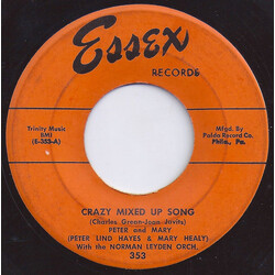 Peter Lind Hayes / Mary Healy / Norman Leyden And His Orchestra Crazy Mixed Up Song / (What Shall We Do With A) Lonesome Lover USED VINYL 7INCH 45 RPM