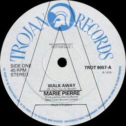 Marie Pierre Walk Away USED VINYL 12INCH 45 RPM PROMO